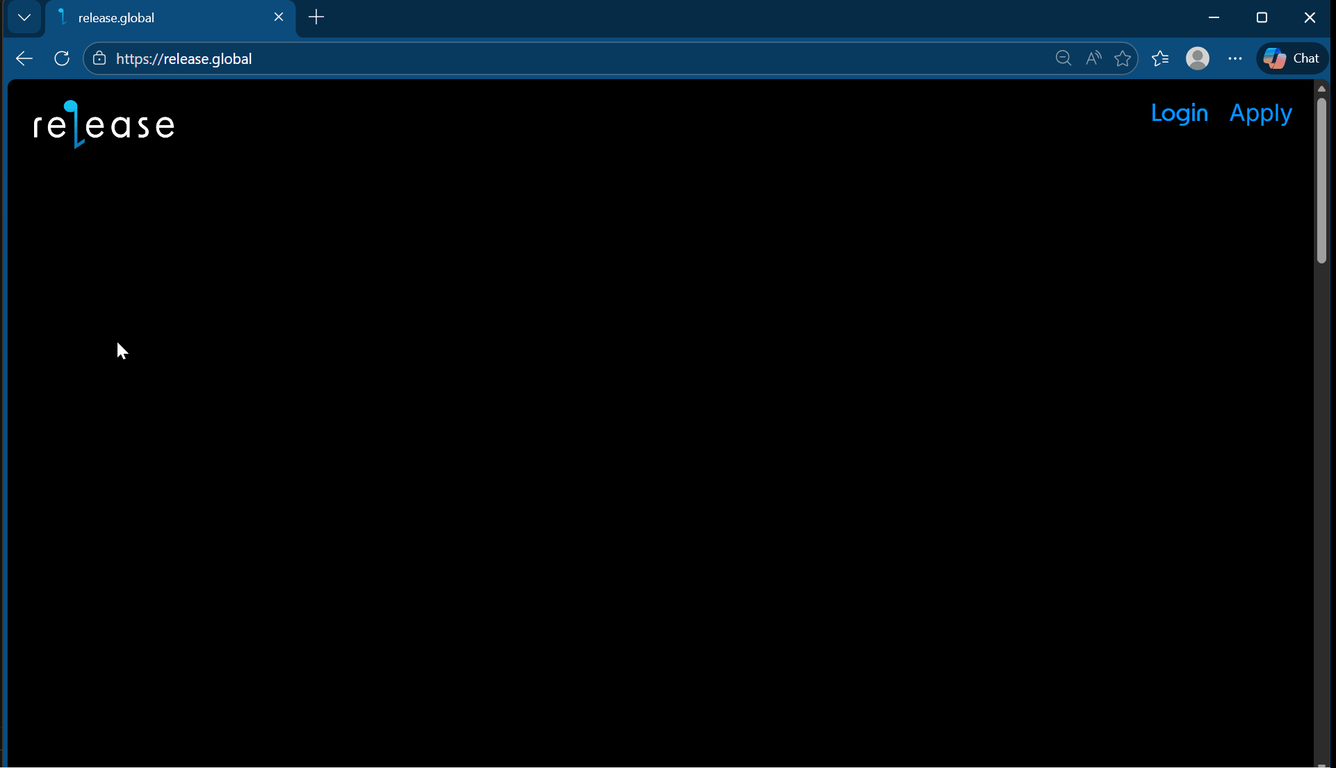 redesigned Release Global website design